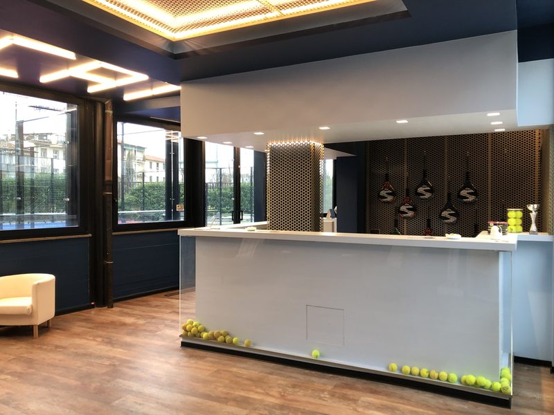 Accoglienza del Padel Club Sancat, Firenze